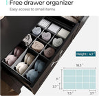 LINSY HOME Farmhouse 6 Drawers Dresser Chests for Bedroom, Wood Dresser Wide Chest of Drawers, Storage Dressers Organizer for Bedroom, Living Room,Hallway, SGS Certified