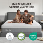 Novilla Mattress Queen Size, 14 Inch Gel Queen Memory Foam Mattress in a Box for Suppotive, Pressure Relieving & Plush Comfort, Bliss