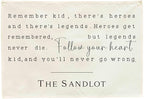 Boho Rectangular Banner Flag Wall Sign Decor Gift for Baby Boy Girl Kids,Nursery Baby Room Above Crib Bedroom Living Room Wall Decor-Remember Kid There's Heroes-Baby,Shower Birthday Christmas Gift