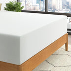 ZINUS 12 Inch Green Tea Memory Foam Mattress, Full, Fiberglass Free, Patented Custom Contour Support, Sturdy Base Foam, CertiPUR-US Certified, Mattress in A Box, White