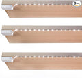 Battery Powered LED Strip Lights, Wireless LED Strip Lights 40 inch x 3 Pack for Kitchen Under Cabinet Lighting, Shelves, Under Counter, Closet, Cordless Click Light, Neutral White 4000K