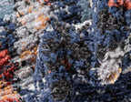 Rugs.com Morocco Collection Rug – 5' x 8' Navy Blue High-Pile Rug Perfect for Living Rooms, Large Dining Rooms, Open Floorplans