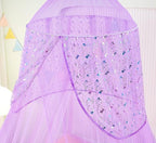 Unicorn Bed Canopy for Girls,Bed Canopy with Lights,Canopy for Girls Room Decor, Canopy for Twin to King Size