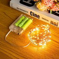 Minetom Fairy String Lights, 33Ft 100 LED Mini Battery Operated Fairy Lights Copper Wire Twinkle Lights Mason Jar Lights, Waterproof Starry Firefly Lights for Party Wedding Christmas Decor