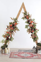 Artificial Flowers Combo Box Set Silk Fake Flowers with Foliage for DIY Wedding Bouquet Cake Flower Table Centerpieces