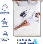 Olee Sleep Twin Mattress, 8 Inch Gel Memory Foam Mattress, Gel Infused for Comfort and Pressure Relief, CertiPUR-US Certified, Bed-in-a-Box, Medium Firm, Twin Size
