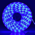 iNextStation 12V LED Light Strip IP65 Waterproof Blue LED Strip Lights 16.4ft/5m Cuttable 300 SMD 2835 LED Tape Flexible Led Lights for Bedroom Outdoor Indoor Decor (Power Adapter not Included)