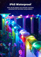Minetom Rope Lights Color Changing, 16 Colors 108 FT 330 LED String Lights with Remote Timer, Waterproof Christmas String Light for Outside Bedroom Indoor Outdoor Decoration