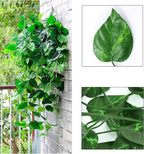 1080 Feet 144 Pack Fake Greenery Hanging Garland, Ivy Leaf Plants, Vine Leaves, Fake Flowers Foliage for Bedroom Garden Wall Decor