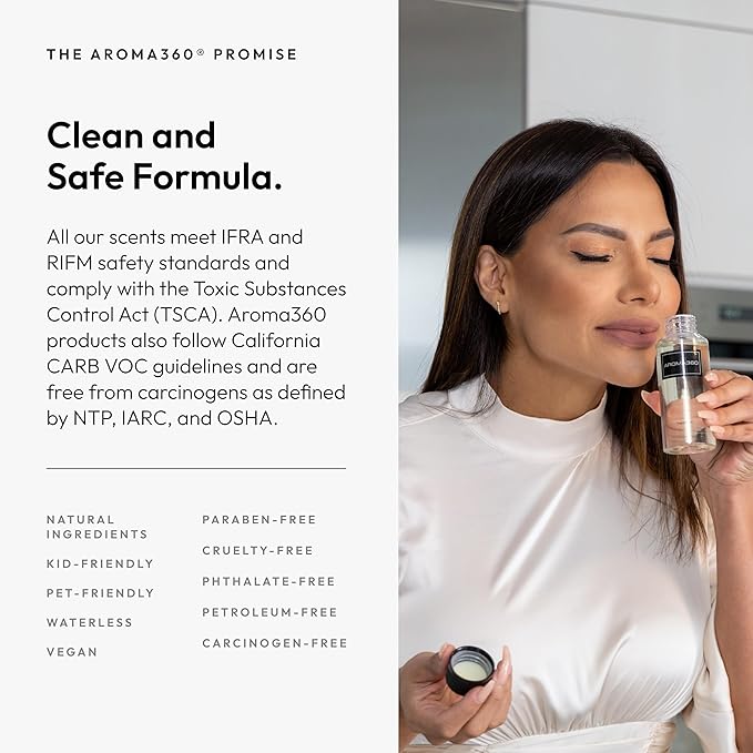 Aroma360 - My Way Fragrance Oil Blend | Hotel Inspired for Luxury Essential Oil Diffusers | Aromatherapy Scent Diffuser Oil | Lush Sandalwood, Warm Cedar, and Delicate Florals. - 120ML