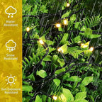 QUWIN Waterproof LED Outdoor Christmas String Lights, 279Ft 800 LED UL Certified 8 Modes with End-to-End Plug, Indoor & Outside Fairy Light for Christmas Tree, Patio, Wedding, Party (Warm White)