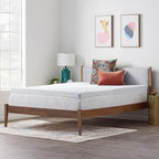Linenspa 2 Inch Gel Infused Memory Foam Mattress Topper with Removable Cover – Ventilated and Breathable – Washable Cover - Twin