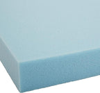 Amazon Basics Twin Mattress Topper, Cooling Gel-Infused, CertiPUR-US Certified, 2 Inches, Blue