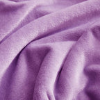 KMUSET Fleece Blanket Throw Size Lilac Lightweight Super Soft Cozy Luxury Bed Blanket Microfiber
