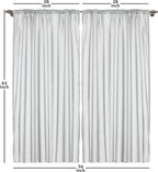 Ambesonne Geometric Curtains, Blossoming Flowers with Birth of Nature Season Theme Spring Summer, Window Treatments 2 Panel Set for Living Room Bedroom, Pair of - 28" x 63", Purple