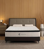 Full Size Mattresses,10 Inch Hybrid Full Mattress in a Box with Memory Foam & Individual Pocket Spring for Edge Support,Pressure Relief,Medium Firm White Full Mattress,CertiPUR-US.