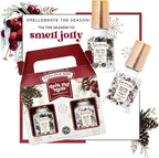 Poo-Pourri Before-You-Go Toilet Spray Gift Set, Spritzmas Sprice and Oh Spritzmas Tree 2 Ounce Bottles in Gift Box