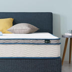ZINUS 10 Inch Spring Sensation Hybrid Mattress [New Version], Queen, Fiberglass Free, Medium Firmness, Durable Support, Certified Safe Foams & Fabric, Mattress in A Box