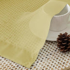 Aiyufeng Yellow Sheer Curtains 2 Panel Sets 90 Inches Long - Transparent Light Weight Soft Yellow Window Treatment Panels for Study Room/Living Room/Guest Room, Per Panel W42 X L90 inches