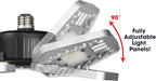 Ontel Beyond Bright LED Garage Light - Ultra-Bright, White Light that is Energy Efficient, Durable, Long-Lasting and Easy to Install (Pack of 4)