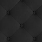 Flash Furniture Brighton King Size Tufted Upholstered Platform Bed in Black Fabric