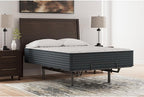 Signature Design by Ashley Hybrid 1200 12" Firm Moisture Wicking Mattress with Charcoal-Infused Gel Memory Foam,Edge Support for Pressure Relief and Temperature Regulating, Twin, Fiberglass Free