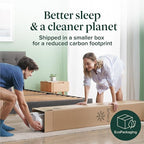 ZINUS 12 Inch True Support Hybrid Mattress [New Version], Queen, Fiberglass Free, Medium Feel, Motion Isolation, Certified Safe Foams & Fabric, Mattress in A Box