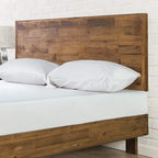 ZINUS Tricia Wood Platform Bed Frame with Adjustable Headboard / Wood Slat Support with No Box Spring Needed / Easy Assembly, Full