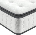 Vesgantti Twin XL Mattress, 10 Inch Hybrid XL Twin Mattress in a Box, Extra Long Pillow Top Twin Mattresses, Foam and Pocket Coils Innerspring Mattresses, Medium Firm Plush Feel