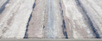 RUG BRANCH Havana 5' x 8' (5'3" X 7'7") Scandinavian Indoor Area Rug, Contemporary, Blue Brown - Living Room, Bedroom, Dining Room, and Kitchen