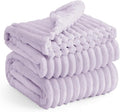 Bedsure GentleSoft Lavender Fog Full Blanket for Bed - Cozy Soft Blankets for Women, Cute Large Throws for Girls, 84x90 Inches