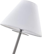 Linnea Accent Lamp – Gunmetal Finish, Modern Decorative Lamp for Bedroom or Living Room, Sleek Commercial Grade Design