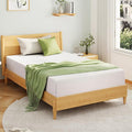 EGOHOME Twin XL Memory Foam Mattress, 8 Inch Bed Mattress in a Box with Cooling Green Tea Gel, Relieve Pressure with Medium Support, CertiPUR-US Certified, 80''L x 38''W, White