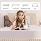 Twin Mattress in a Box, 8 inch Mattresses for Kids Bed Single Size Daybed Individual Bunk, Memory Foam Medium Firm