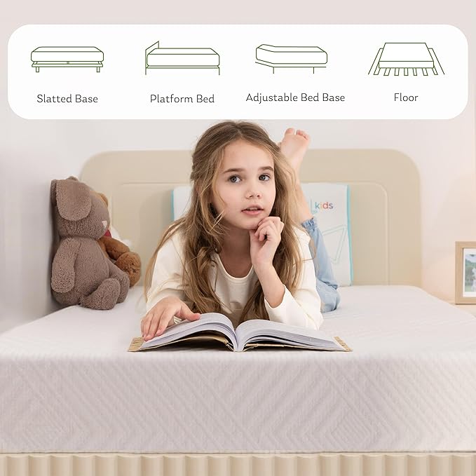 Full Mattress in a Box, 6 inch Mattresses for Platform Bed Double Size Daybed Bunk, Memory Foam Medium Firm
