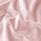 BEDELITE Fleece King Comforter Set -Super Soft & Warm Fluffy Pink Bedding, Luxury Fuzzy Heavy Bed Set for Winter with 2 Pillow Cases