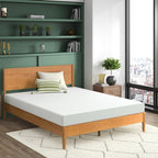 ZINUS 6 Inch Green Tea Memory Foam Mattress, Full, Fiberglass Free, Patented Custom Contour Support, Sturdy Base Foam, CertiPUR-US Certified, Mattress in A Box, White