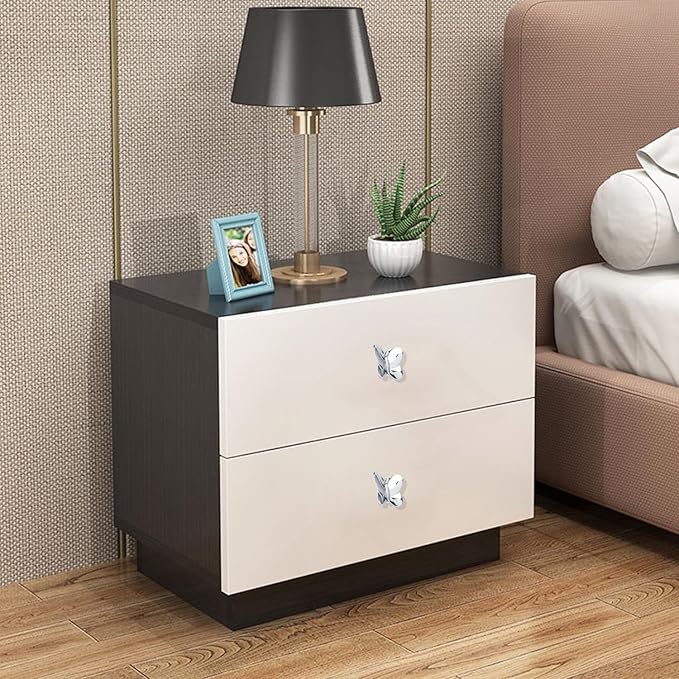 Silver Butterfly Cabinet Knobs Kitchen Hardware for Cabinets Cute Animal Dresser Knobs Furniture Cupboard Handles Single Hole Drawer Knobs and Pulls 6 Pcs (Silver,6Pcs)