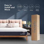 EPITEX Pure Comfort 10 Inch Twin Size Memory Foam Mattress – Air-Flow Memory Foam, Medium Plush for Pressure Relief and Motion Isolation, Breathable Pure Cotton Cover, CertiPUR-US Certified