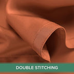 King Sheets by Pure Bamboo, Genuine 100% Organic Viscose Derived from Bamboo Bed Sheet Set, Luxuriously Soft & Cooling, Double Stitching, Lifetime Quality Promise (King, Terracotta)