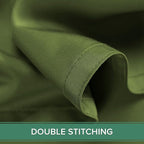 King Sheets by Pure Bamboo, Genuine 100% Organic Viscose Derived from Bamboo Bed Sheet Set, Luxuriously Soft & Cooling, Double Stitching, Lifetime Quality Promise (King, Pesto)