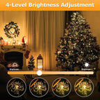2 Pack 16.5FT 100 LED Fairy Lights Battery Operated with Timer & Remote, Dimmable Twinkle Lights, Waterproof Warm White Fairy String Lights for Outdoor Patio Wedding Mason Jar Party Bedroom Classroom