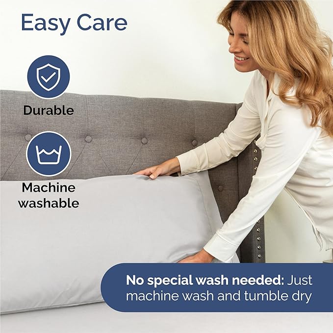 King Sheets Set 6 Piece - Includes 4 Pillowcases - Bed Sheets King Size - Soft Hotel Luxury Bedding - Cooling, Comfy, Cozy & Breathable - 1 Flat, 1 Fitted & 4 Pillowcases w/ Deep Pockets - French Grey