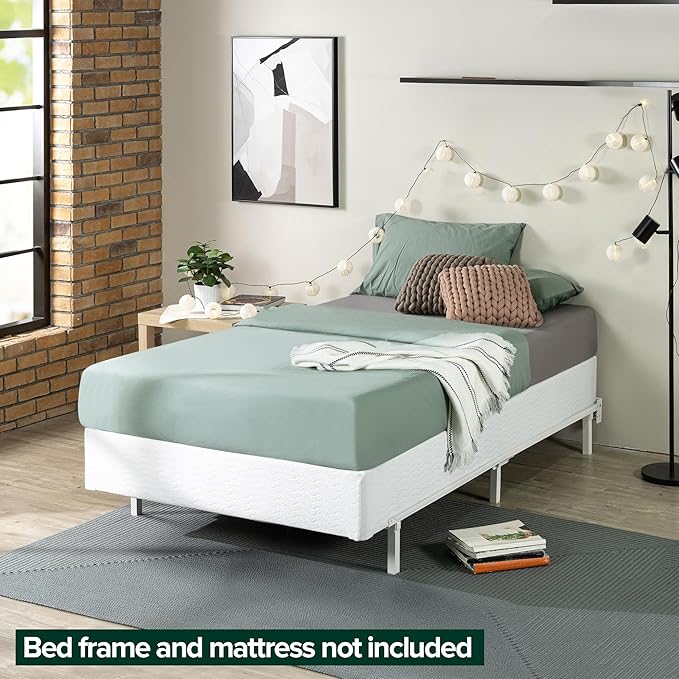 ZINUS 9 Inch Twin XL Metal Smart Box Spring with Quick Assembly, Mattress Foundation, Strong Metal Frame, Easy Assembly