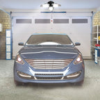 Ontel Beyond Bright LED Garage Light - Ultra-Bright, White Light that is Energy Efficient, Durable, Long-Lasting and Easy to Install (Pack of 4)