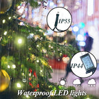 Christmas String Lights for Tree, 400 LEDs Christmas Tree Lights with Memory Function & 8 Modes, 6.6FT x 16 Lines Fairy Lights with Remote Control & Timer for Christmas Tree Decorations - Cold White