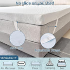 Airensky 4 Inch Memory Foam Mattress Topper twin xl College Dorm, Cooling Gel Infused High Density with Removable Skin-Friendly Cover, Pressure Relief Back Pain, CertiPUR-US Certified, Twin XL 39"x75"