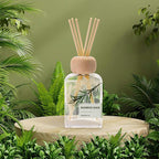Reed Diffusers for Home, Bamboo Rain Scent 100ml （3.38oz） | Long-Lasting Natural Scented Oil for Use in Home, Bathroom, Office & Room Decor | Aromatherapy Air Freshener