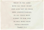 Trust in the Lord Christian Bible Verse Scripture Rectangular Canvas Banner-Flag Poster Wall Sign Decor for Toddler Boy Girl Kids,Nursery Baby Room Bedroom Decor-Baby Shower Birthday Christmas Gift