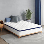 Full Mattress 13 Inch - Hybrid Mattress Bed in a Box, Medium Firm Support, Pressure & Pain Relief for All Sleepers, CertiPUR-US Certified, Fiberglass-free, Reinforced Edge Support, Motion Isolation